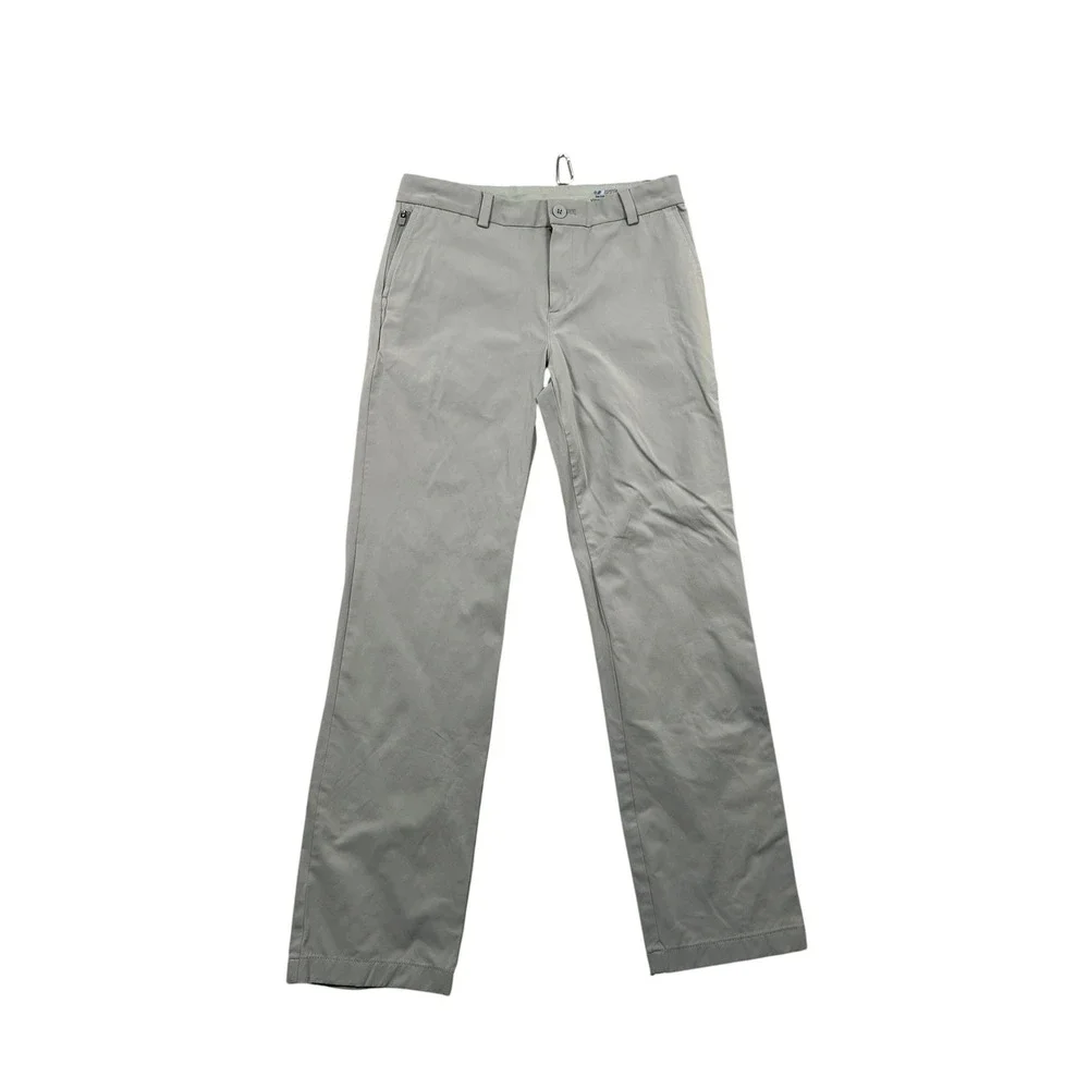 Vineyard Vines On-The-Go Pant Boys 18 Gray OTG Performance Chino Stretch Pants